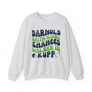 Seattle Football Shirt, Seattle Crewneck Sweatshirt, Retro Seattle Football Shir